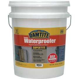 DAMTITE 01351 Powder Waterproofer, White, Powder, 35 lb Pail