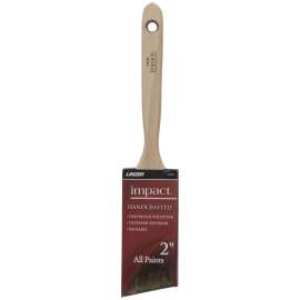 Linzer 2125N-2 Paint Brush, 2 in W, Polyester Bristle, Angle Sash Handle