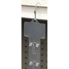 Southern Imperial R16-12-WCS2-25B Clip Retailer, 1.875 in Clip Gap, Polypropylene, Natural