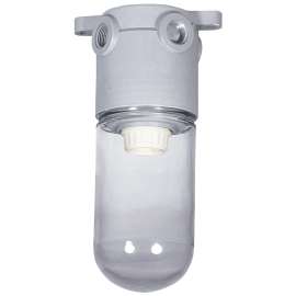 IPEX 020608 Light Fixture, 150 W, Incandescent Lamp, PVC Fixture