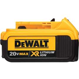 DeWALT Premium XR DCB204 Rechargeable Battery Pack, 20 V Battery, 4 Ah