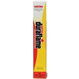 DURAFLAME 11763 Safety Matches Box, 50-Stick