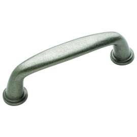 Amerock Kane Series BP53701WN Cabinet Pull, 3-5/8 in L Handle, 5/8 in H Handle, 1-1/8 in Projection, Zinc