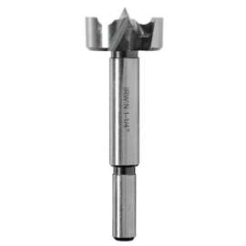 IRWIN 1966932/42920 Forstner Bit, 1-1/4 in Dia, 3-1/2 in OAL, 3/8 in Dia Shank, Reduced Shank