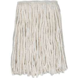 CONTINENTAL COMMERCIAL CHOICE A947118 Mop Head, 1-1/4 in Headband, Cotton, Natural