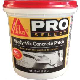 Sikacryl 472189 Concrete Patch, Gray, 1 qt Plastic Container