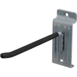 CRAWFORD STSP6 Tool Holder Hook, 15 lb, 6 in Opening, Duramount Rail Mounting, Steel, Powder-Coated
