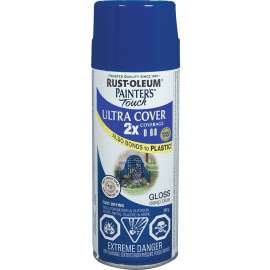 Painter's Touch Ultra Cover 268396 Enamel Spray Paint, Gloss, Deep Blue, 340 g