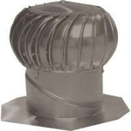 LOMANCO Whirlybird BIB14WB Turbine Ventilator, 14 in Dia Throat, Aluminum, Weathered Bronze
