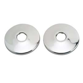 Moen M-Line Series M6485 Pipe Flange, 1/2, 3/8 in Connection, Compression, Steel, Chrome Plated