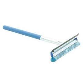 Mallory 8NYBL-16AC Window Squeegee, 16 in OAL, Blue