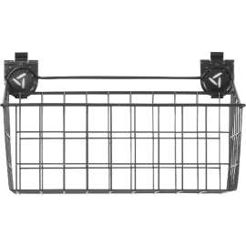 GLADIATOR GAWU18BKBH Wire Basket, 35 lb Capacity, Steel, Graphite