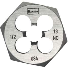 IRWIN 8461 Machine Screw Die, 7/8-9 Thread, NC Thread, Right Hand Thread, HCS