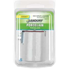Jandorf 60579 Lamp Socket, 600 V, 660 W, Porcelain Housing Material, White