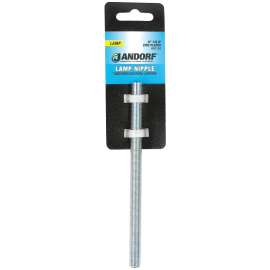 Jandorf 60164 Lamp Nipple, Zinc