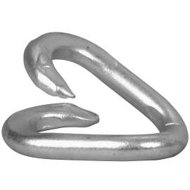 Campbell T5950024 Lap Link, 1/8 x 3/4 in Trade, 125 lb Working Load, Steel, Zinc