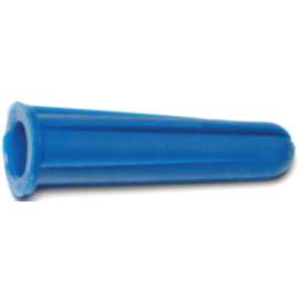 MIDWEST FASTENER 21853 Wall Anchor with Screw, #14-16 Thread, 1-1/2 in L, Plastic, 50 lb
