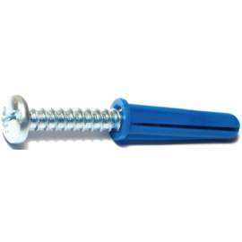 MIDWEST FASTENER 21863 Ultimate Wall Anchor, 1-1/2 in L, Plastic
