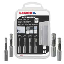 Lenox 12158DGDS4A Hole Saw Kit, 4-Piece, Bi-Metal