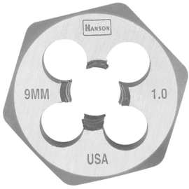 IRWIN 9736 Metric Die, M9-1 Thread, Right Hand Thread, HCS