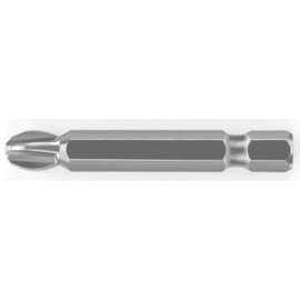 IRWIN 93069 Power Bit, #3 Drive, Phillips Drive, 1/4 in Shank, Hex Shank, 6 in L, S2 Steel