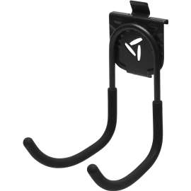 GLADIATOR GAWUXXBHRH Hook, 50 lb, Steel, Granite, Powder-Coated