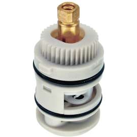 Danco 88197 Faucet Cartridge, Brass/Plastic, 2-3/8 in L, For: Valley Single Handle Kitchen and Bathroom Faucets