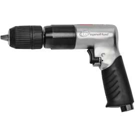 Ingersoll Rand EC112 Air Drill, 1/2 in Chuck, Keyless Chuck, 1/2 hp, 27 cfm Air