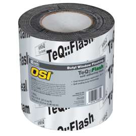 OSI Butyl Flash 1532159 Window Flashing Tape, 6 in W, 75 ft L