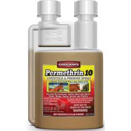 Gordon's 9291102 Livestock and Premise Spray, Liquid, Amber, Pungent, 8 oz