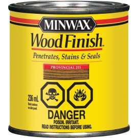 Minwax 211014444 Wood Stain, Provincial, Liquid, 236 mL, Can