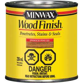 Minwax 221014444 Wood Stain, Ipswich Pine, Liquid, 236 mL