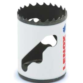 Lenox Speed Slot 2060607 Hole Saw, 1-1/2 in Dia, 1-5/8 in D Cutting, 4/6 TPI, HSS Cutting Edge