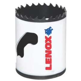 Lenox Speed Slot 2060572 Hole Saw, 1-5/8 in Dia, 1-5/8 in D Cutting, 4/6 TPI, HSS Cutting Edge