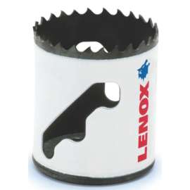 Lenox Speed Slot 2060606 Hole Saw, 1-3/4 in Dia, 1-5/8 in D Cutting, 4/6 TPI, HSS Cutting Edge