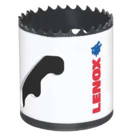 Lenox Speed Slot 2079419 Hole Saw, 1-7/8 in Dia, 1-5/8 in D Cutting, 4/6 TPI, HSS Cutting Edge