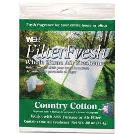 WEB SI-1-CL/WCOTTON Furnace Air Freshener, Country Cotton
