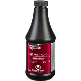 Turbo Power 15-813 Brake Fluid, J1703, 350 mL