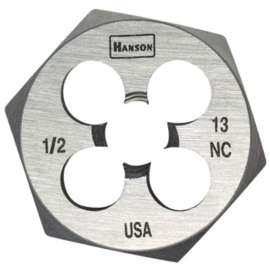 IRWIN 6849 Machine Screw Dies, 9/16-18 Thread, NF, Right Hand Thread, HCS