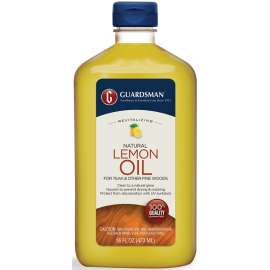 GUARDSMAN 461700 Lemon Oil, 16 oz, Yellow, Liquid, Slight