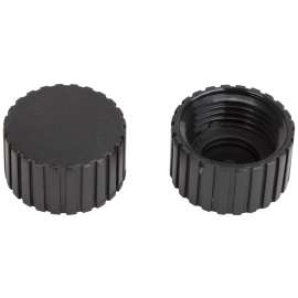 Landscapers Select GHEC Hose End Cap, 3/4 in, Female, Plastic, Black