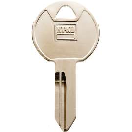 Hy-Ko 11010TM14 Key Blank, Brass, Nickel Plated