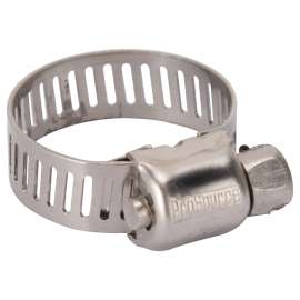 ProSource Interlocked Hose Clamp, 1/2 - 29/32 In, Stainless Steel