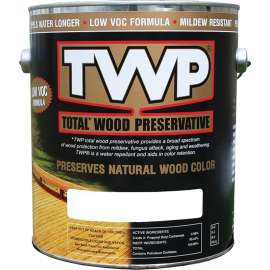 TWP 1500 Series TWP-1520-1 Stain and Wood Preservative, Pecan, Liquid, 1 gal