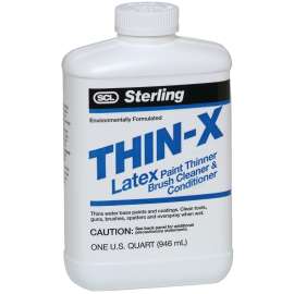 SAVOGRAN 080614 Latex Paint Thinner, Liquid, Clear, 1 qt