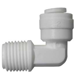 WATTS PL-3039 Tube Elbow, 1/2 in, 90 deg Angle, Plastic, 150 psi Pressure