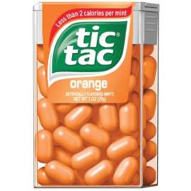 Tic Tac TTBIGO12 Fresh Mint, Orange Flavor, 1 oz