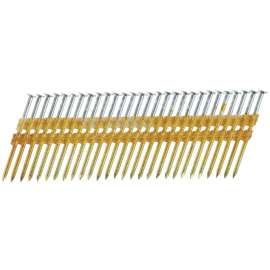 SENCO GL24AABSN Collated Nail, 2-3/8 in L, Galvanized Steel, Full Round Head, Ring Shank