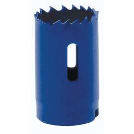 IRWIN 373218BX Hole Saw, 2-1/8 in Dia, 3/8 in Arbor, 4/6 TPI, HSS Cutting Edge