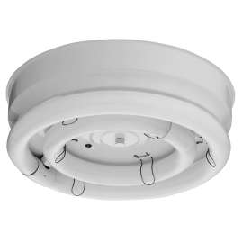 LITHONIA LIGHTING 676883 Fluorescent Fixture, 120 V, White Fixture